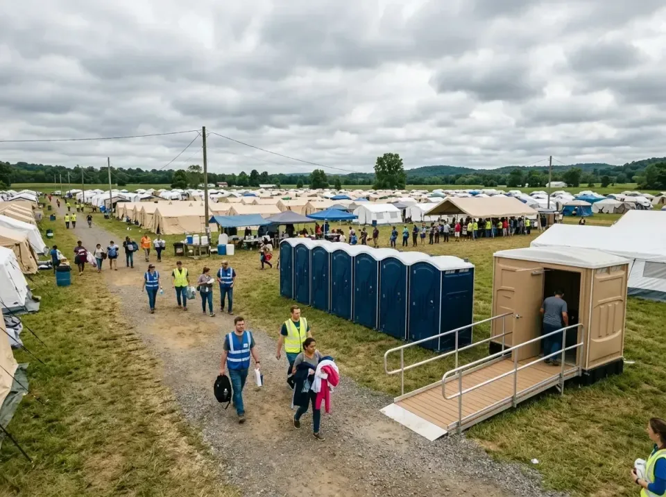 disaster-relief-camp-restrooms-010 — frequently asked questions, Dumpster & Portable Bathrooms Rental in Conway, PA